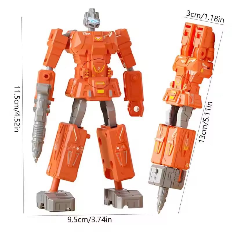 Deformation Robot-Shaped Gel Pen