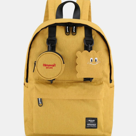 Waterproof Canvas Backpack with Removable Coin Purse