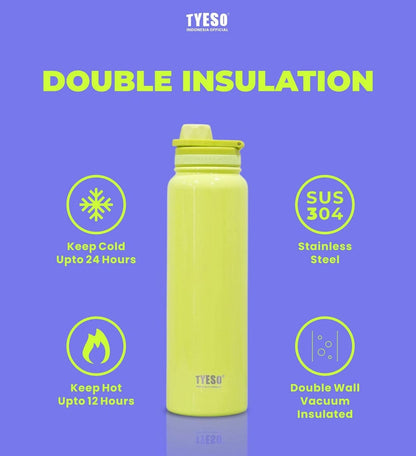 Tyeso Stainless Steel Water Bottle