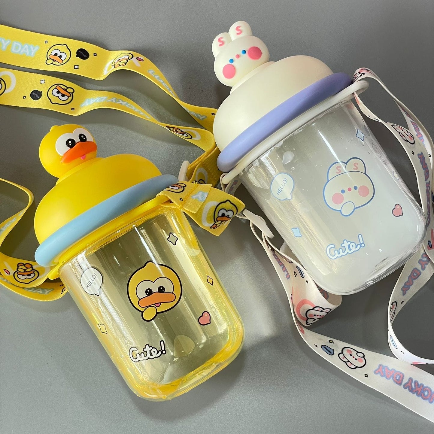 Cartoon Doll Water Bottle