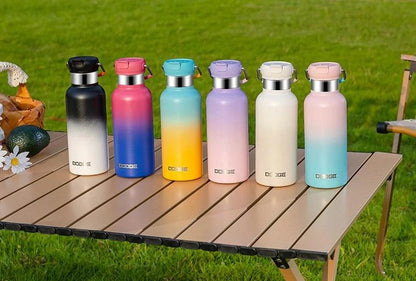 Dodge Handle & Straw Water Bottle
