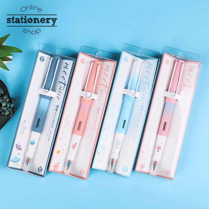 Metal Fountain Pen Set