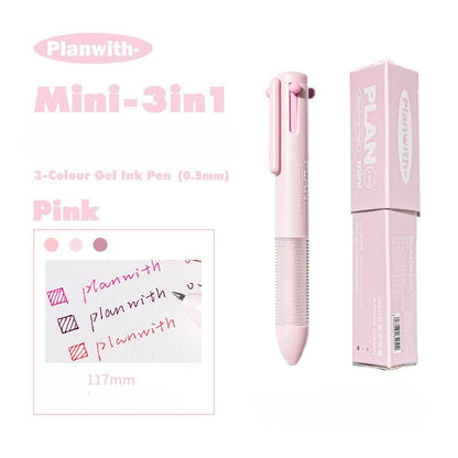 Refined 3-in-1 Gel Pen (Assorted)