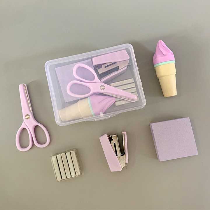 Mini Office Supply Desk Accessory Kit