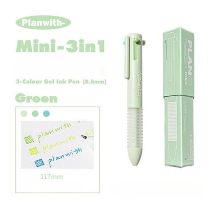 Refined 3-in-1 Gel Pen (Assorted)
