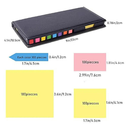 2000 Colorful Self-Adhesive Sticky Notes