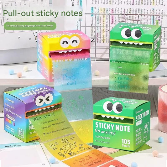 Pull-Out Sticky Notes