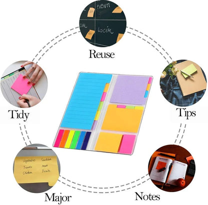 Deluxe Dividers Self-Stick Notes