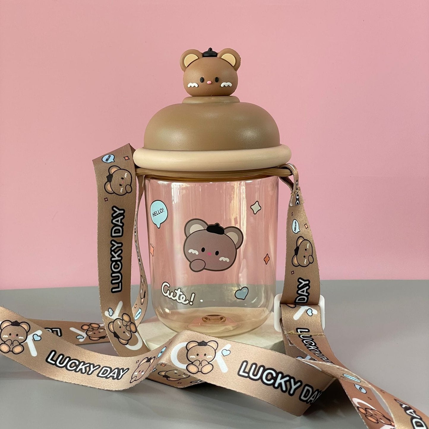 Cartoon Doll Water Bottle