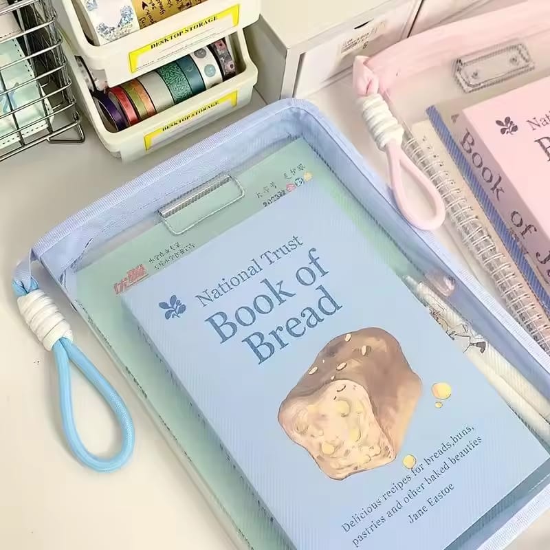 Mesh Zipper Stationery Bag