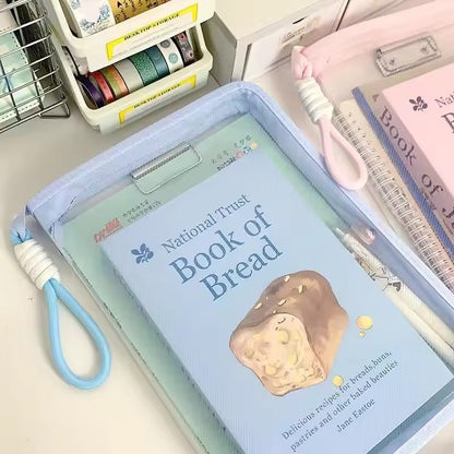 Mesh Zipper Stationery Bag