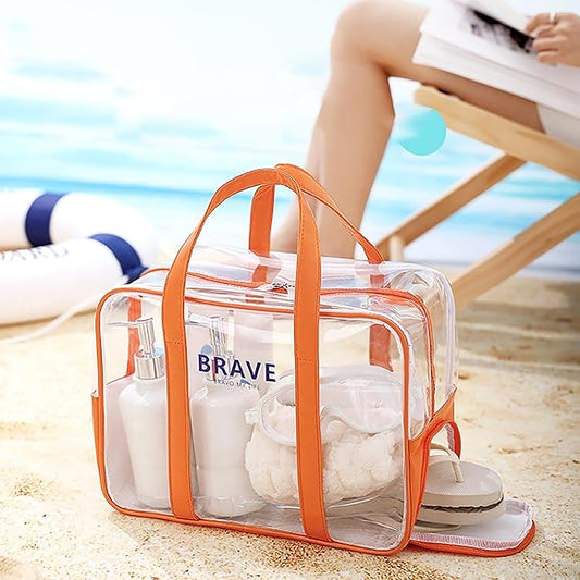 Clear Duffel Bag