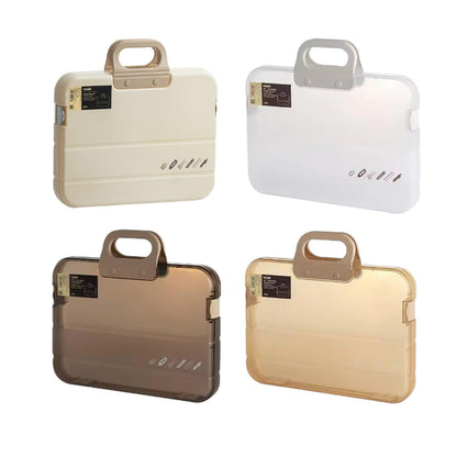 Elegant Portable A4 File Organizer