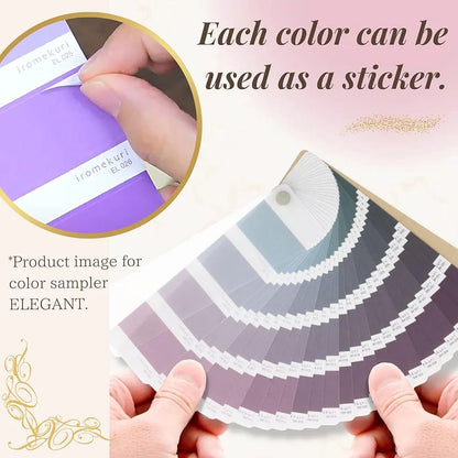 Colour Sampler Style Stickers