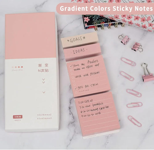 Lined Sticky Notes Set