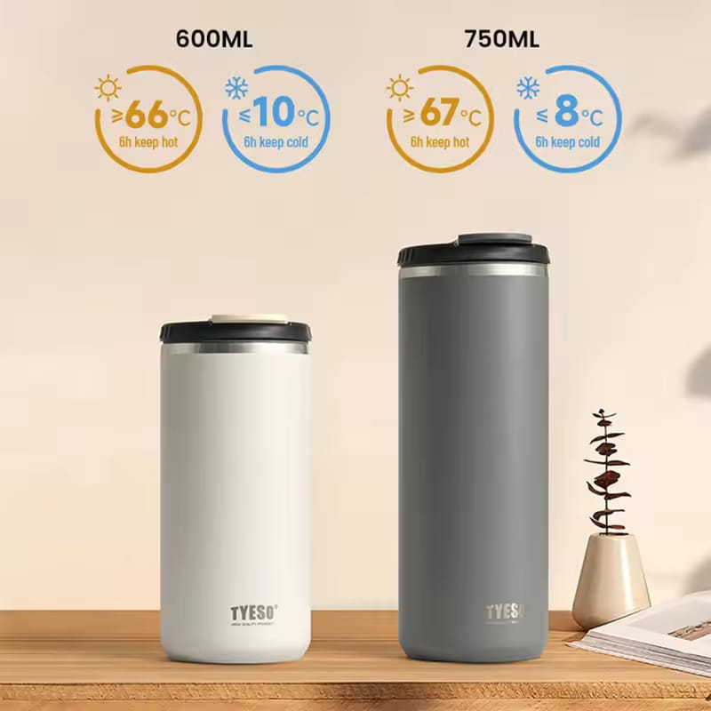 TYESO Premium Stainless Steel Travel Tumbler