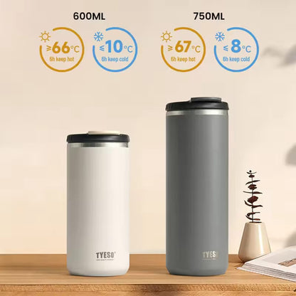 TYESO Premium Stainless Steel Travel Tumbler