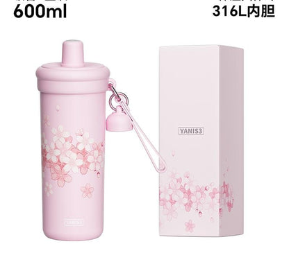 Floral Premium Insulated Water Bottle