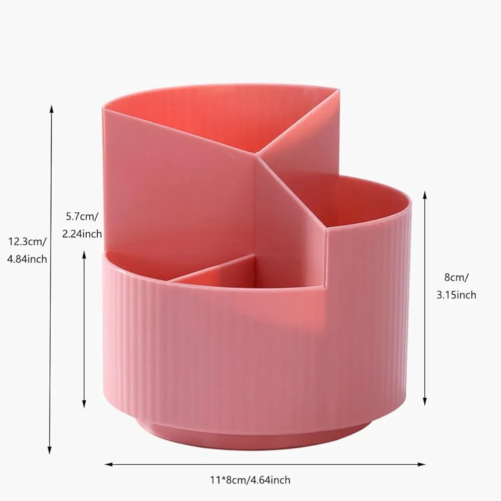 Rotatable Desk Pen Holder Storage Cup Desk