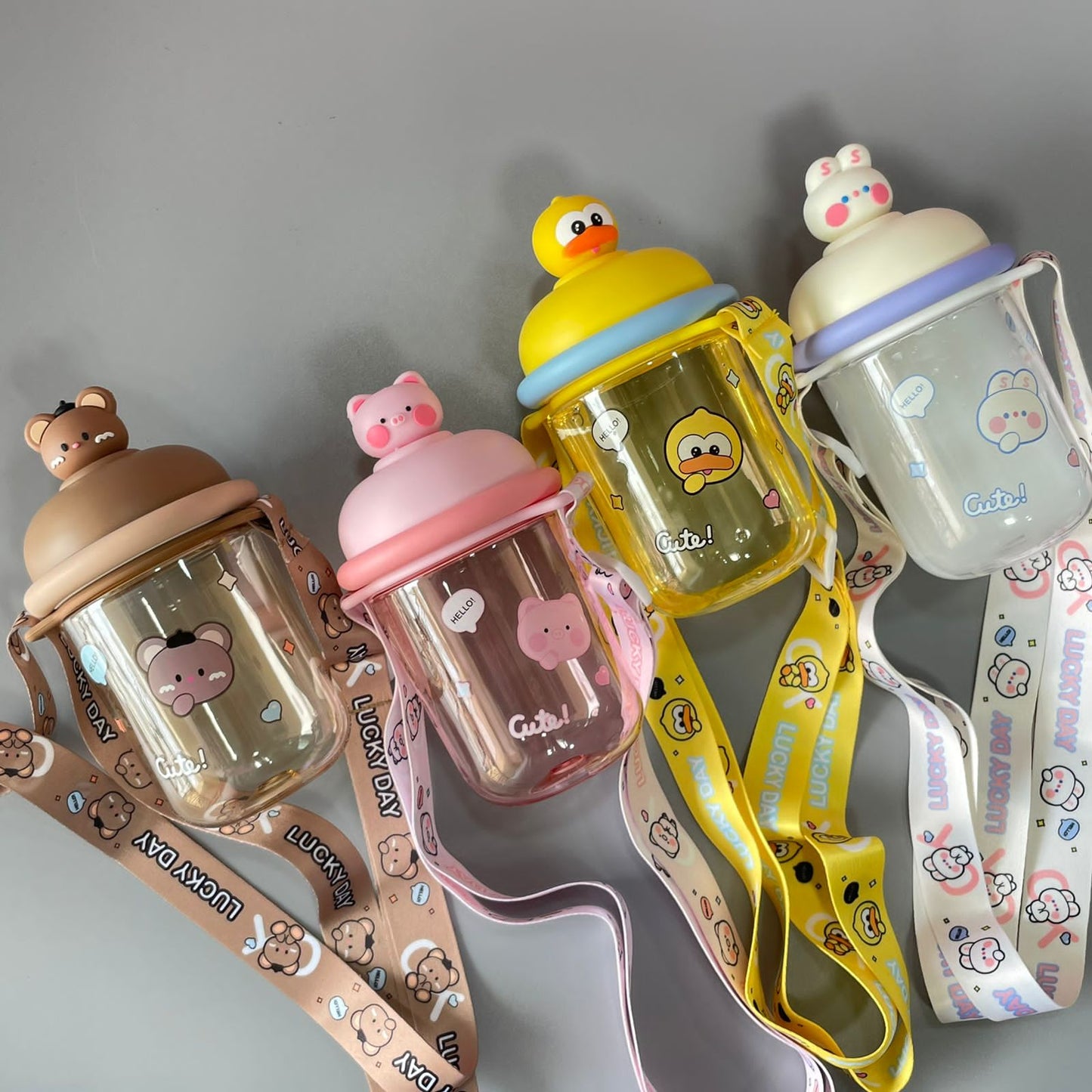 Cartoon Doll Water Bottle
