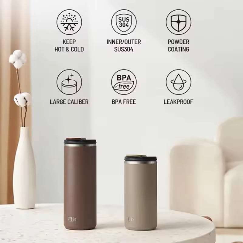 TYESO Premium Stainless Steel Travel Tumbler