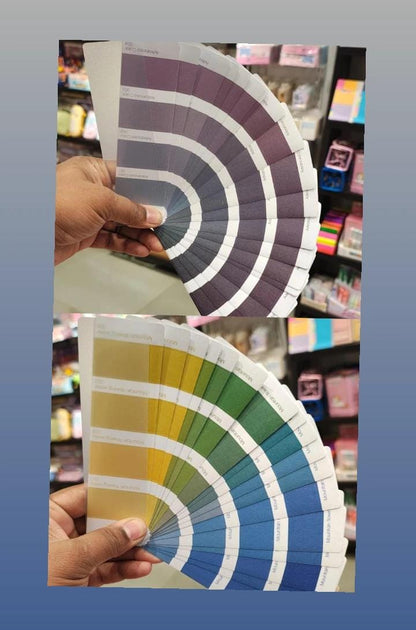 Colour Sampler Style Stickers