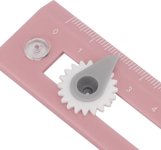 Sleek Compass Ruler