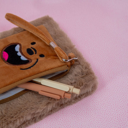 Adorable Bear & Panda Dairy + Pouch