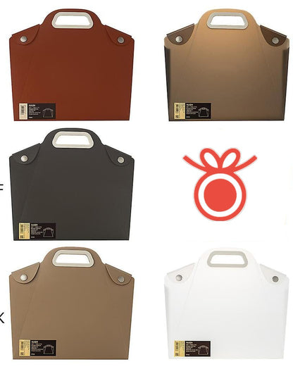 Elegant Portable A4 File Organizer