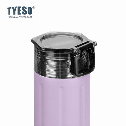 Tyeso Vacuum Insulated Bttle Keep Cold And Hot With Handle