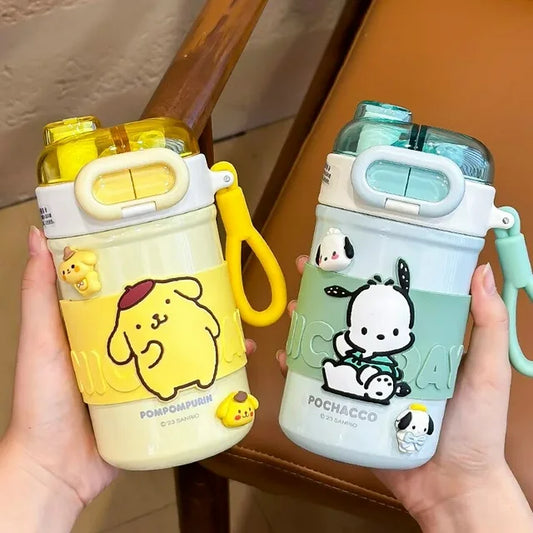 Sanrio Double-Drink Thermos Bottle
