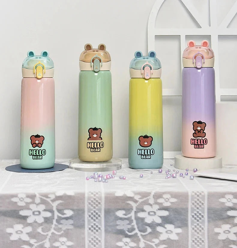 Hello Bear Kids Insulated Bottle - 440 ML