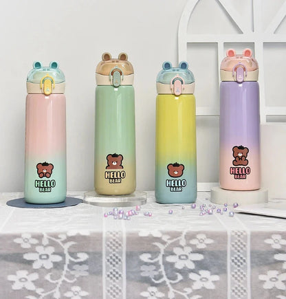 Hello Bear Kids Insulated Bottle - 440 ML