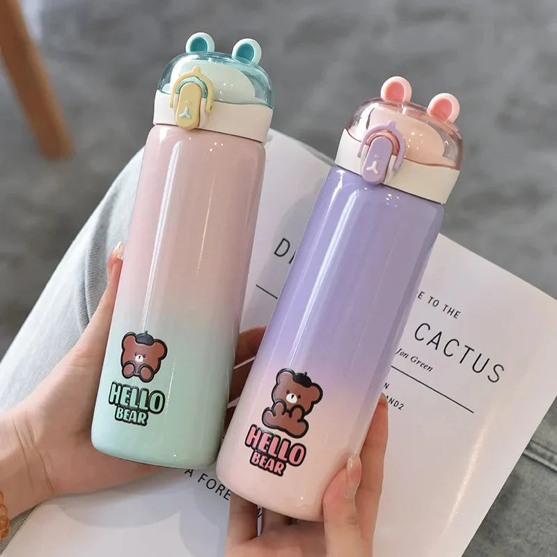 Hello Bear Kids Insulated Bottle - 440 ML