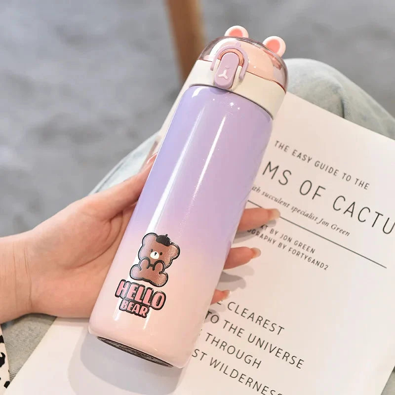 Hello Bear Kids Insulated Bottle - 440 ML