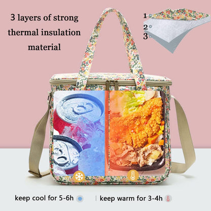 Leakproof 11L Insulated Lunch Bag - Soft Cooler for Work & Picnic