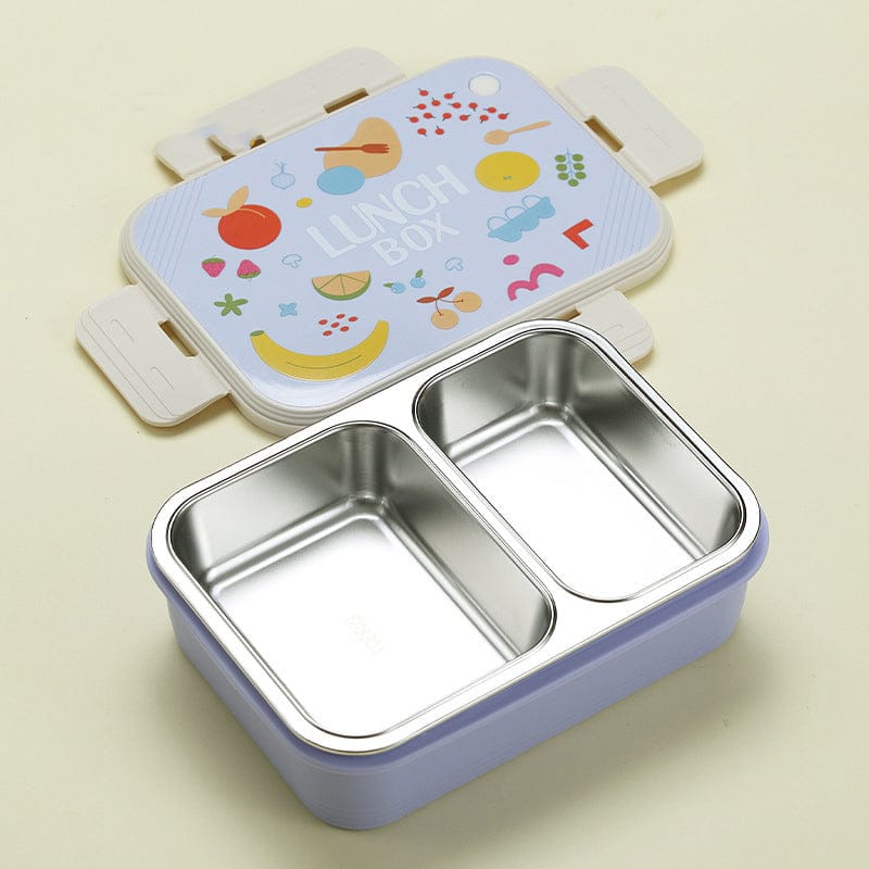Fruit Printed Stainless Steel Lunch Box