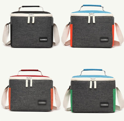 Portable Lunch Bag | Reusable Insulated Lunch Box with Adjustable Shoulder Strap