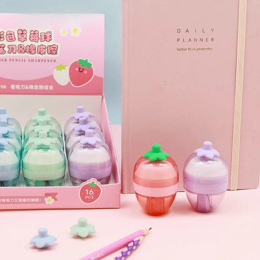 Strawberry-Shaped Sharpener