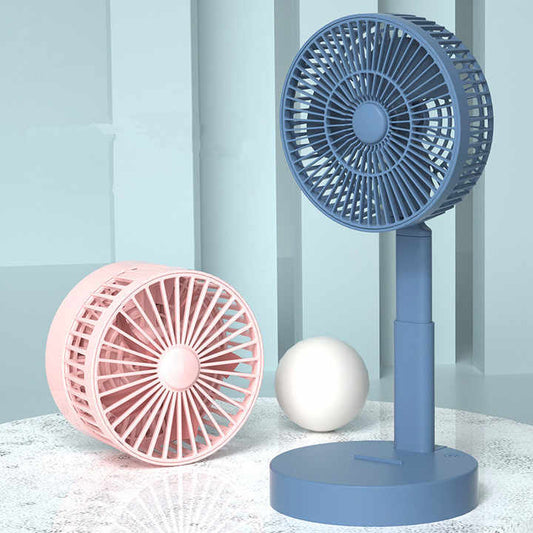Height Retractable Folding Portable Desktop Fan