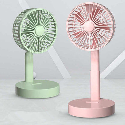 Height Retractable Folding Portable Desktop Fan