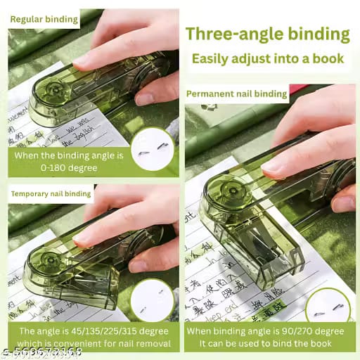 Transparent Heavy-Duty Stapler