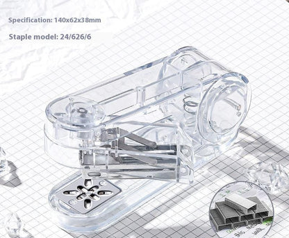 Transparent Heavy-Duty Stapler