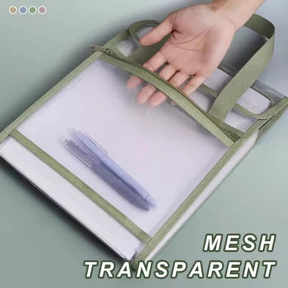 Transparent A4 File Folder