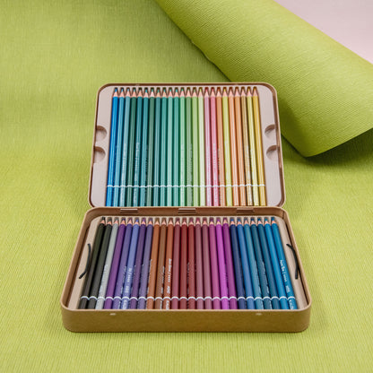 50-Shade Colored Pencil Set