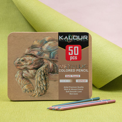 50-Shade Colored Pencil Set