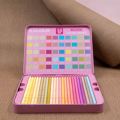 50-Shade Colored Pencil Set