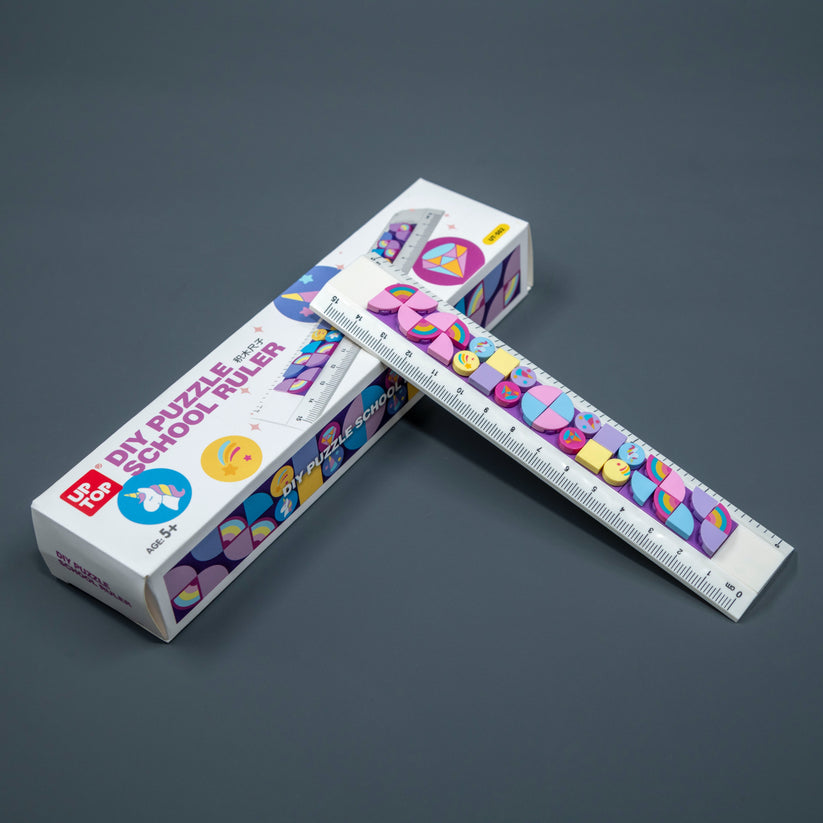 Mathzone Ruler Puzzle DIY Puzzle School Ruler – Giftomato