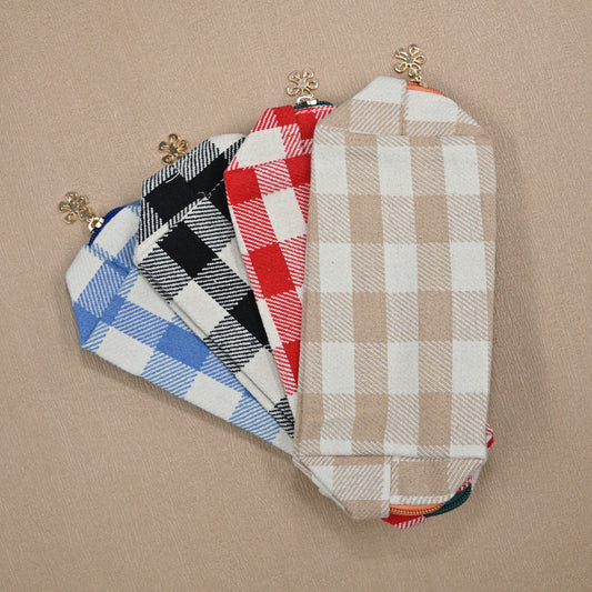 Checkered Pouches