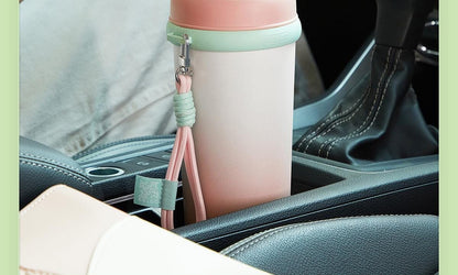 Biological Straw Thermos cup 316 SUS (550ml) for girls & Boys